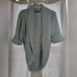 Limited Gray Shawl Cardigan